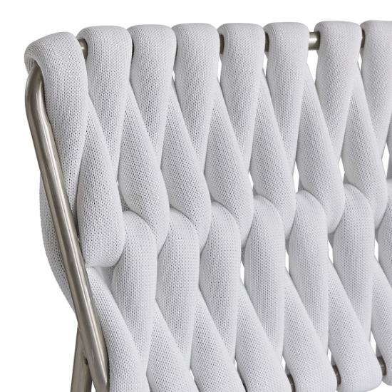 Lido Outdoor Chair rope detail