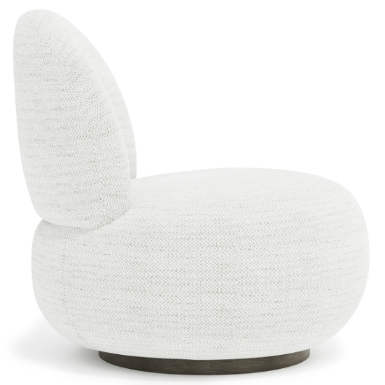 Caicos Outdoor Swivel Chair side