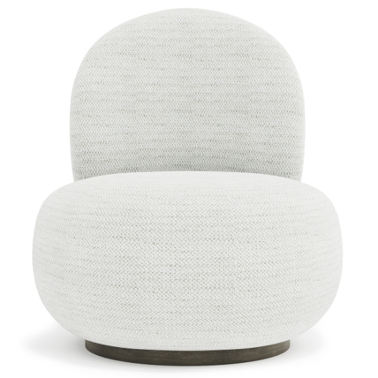 Caicos Outdoor Swivel Chair front