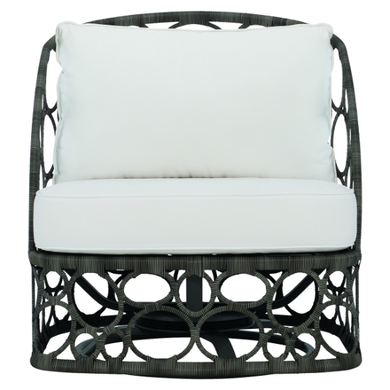 Bali Outdoor Swivel Chair front
