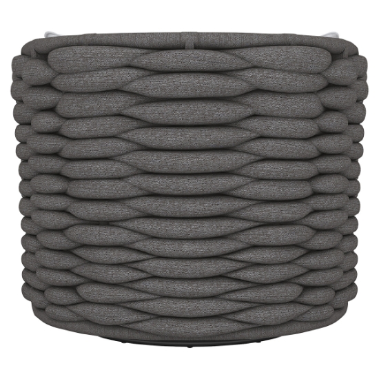 Wailea Outdoor Swivel Chair back
