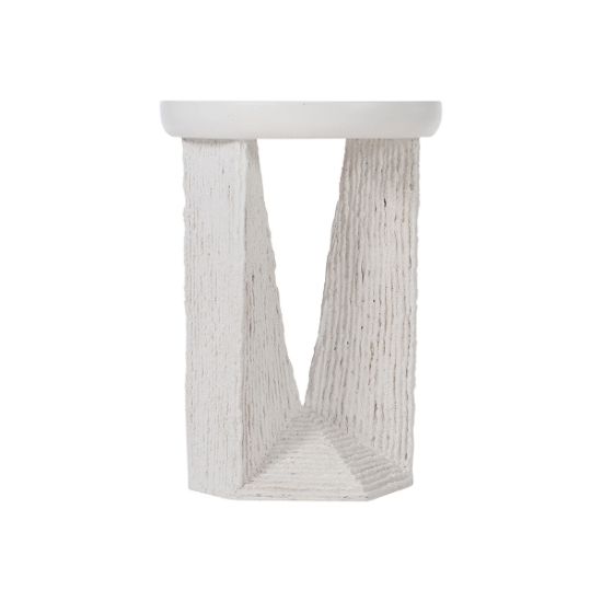Voile Accent Table front