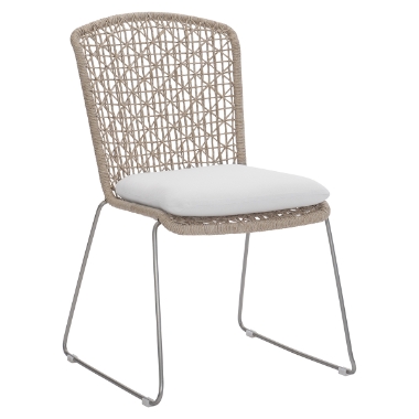 Bernhardt Carmel Dining Side Chair with Seat Pad - K1950
