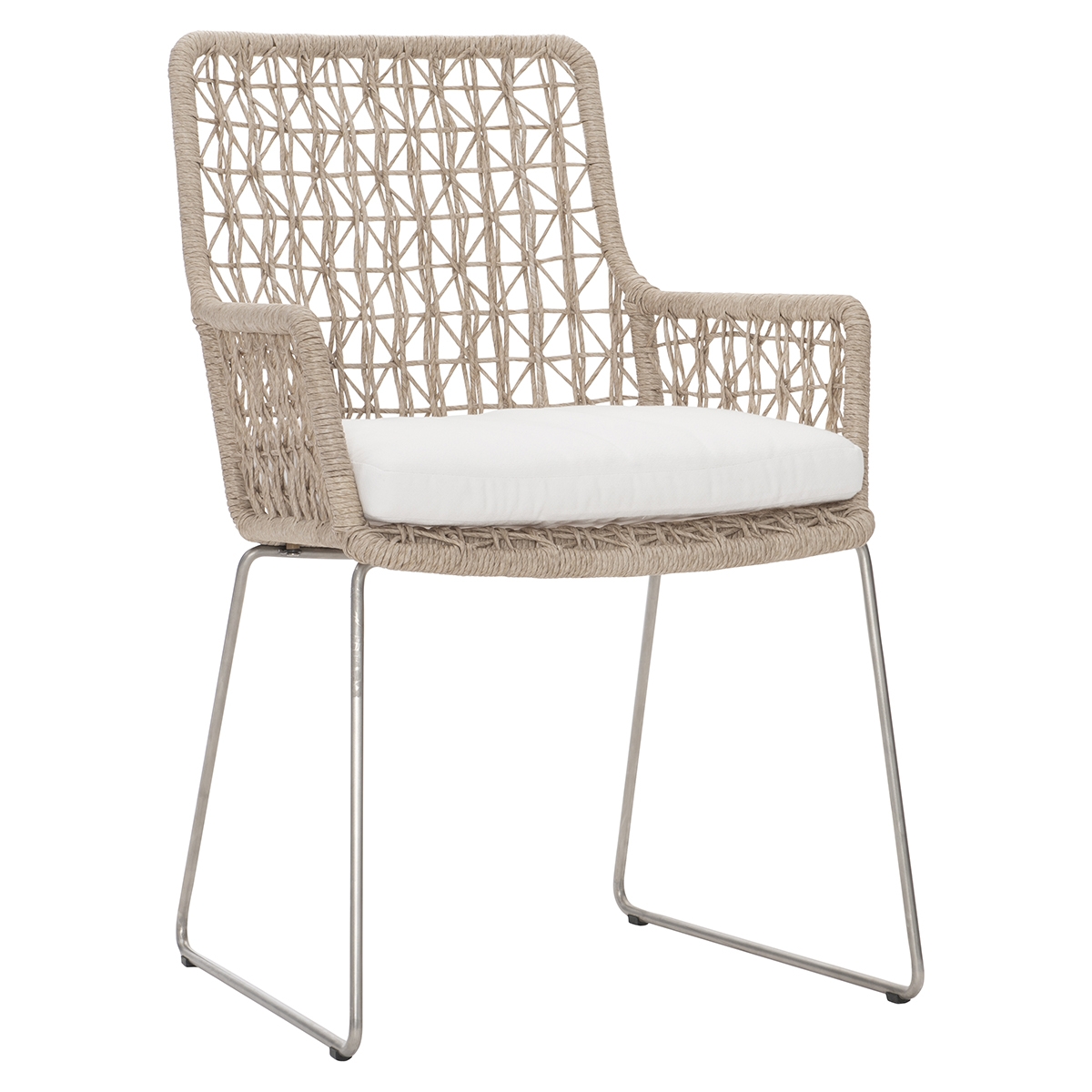Bernhardt Carmel Dining Arm Chair with Seat Pad - K1951