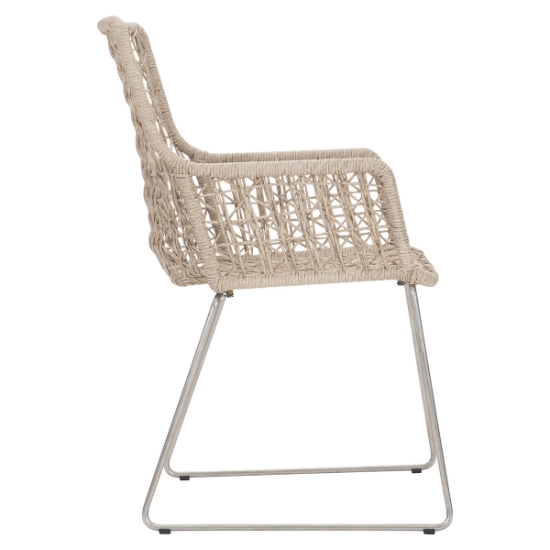 Carmel Dining Arm Chair side