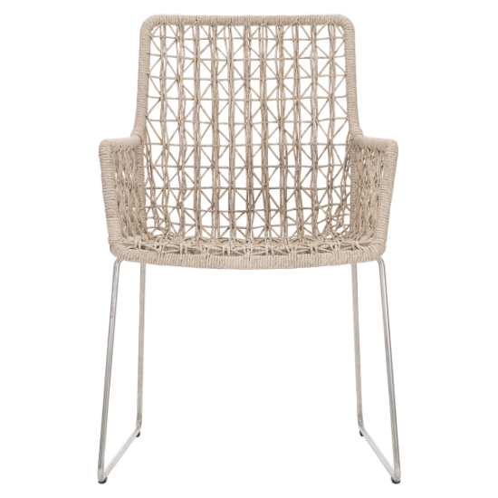 Carmel Dining Arm Chair front