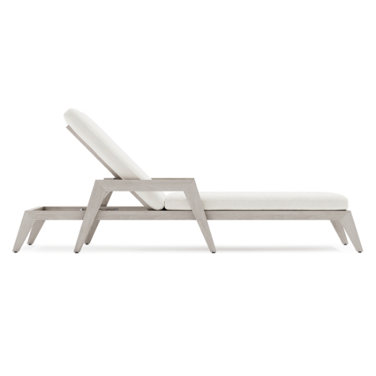 Altea Chaise White side