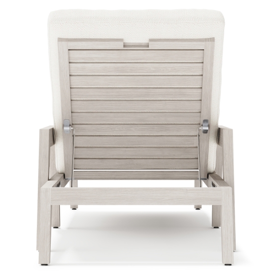 Altea Chaise White bacl