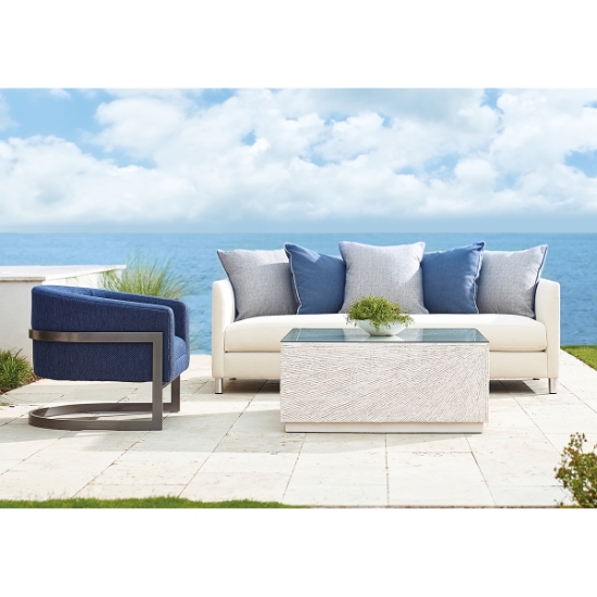 Tenerife Square Coco Twig Cocktail Table set