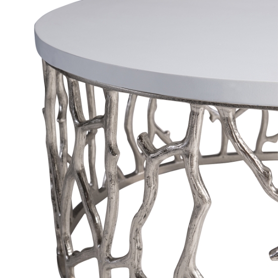 Milos Cocktail Table frame detail