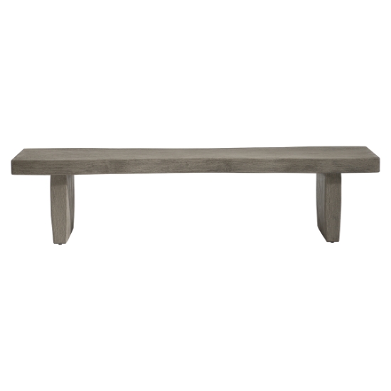Kona Outdoor Bench front