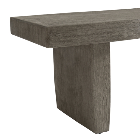 Kona Outdoor Bench frame detail