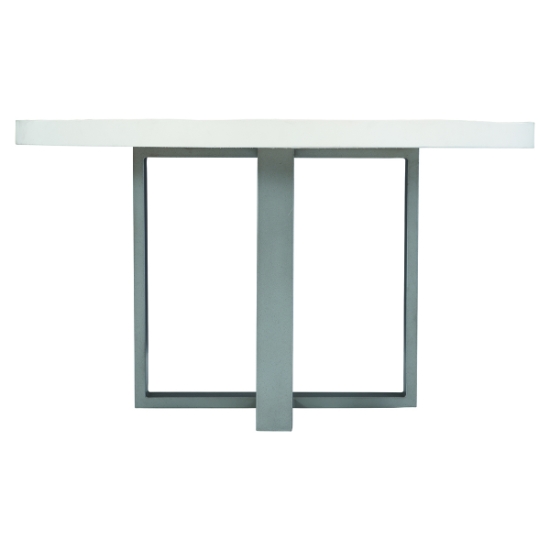 Del Mar Round Dining Table side