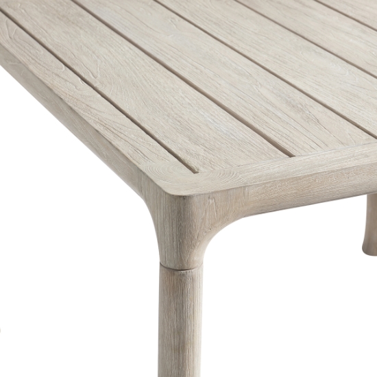 Siesta Key Square Dining Table top detail