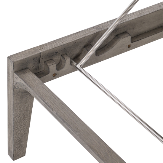 Ibiza Chaise frame detail
