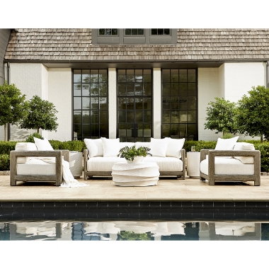 Bernhardt Montaigne Teak Outdoor Furniture Set - BH-MONTAIGNE-SET1