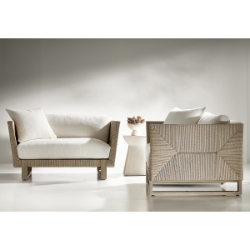 Bernhardt Praia Lounge Chair and Side Table Set - BH-PRAIA-SET1