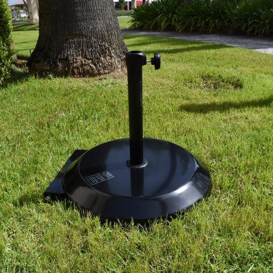 custom color umbrella base