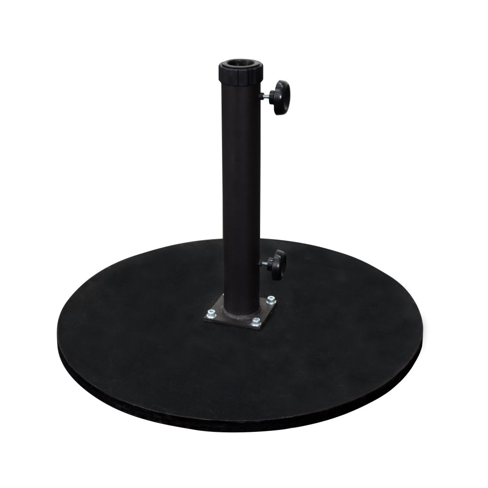 California Umbrella Cast Iron Flat Umbrella Base - 95 lbs - CRLY903