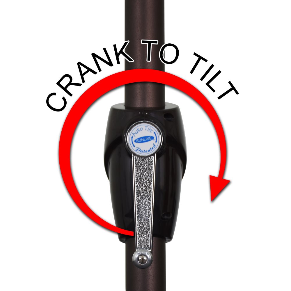 Crank to tilt option