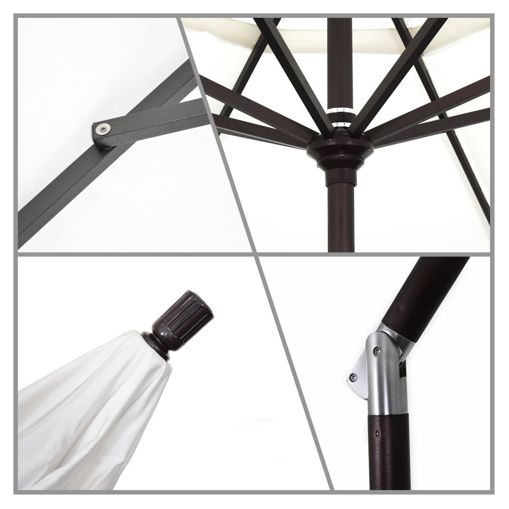 custom color frame fabric umbrella