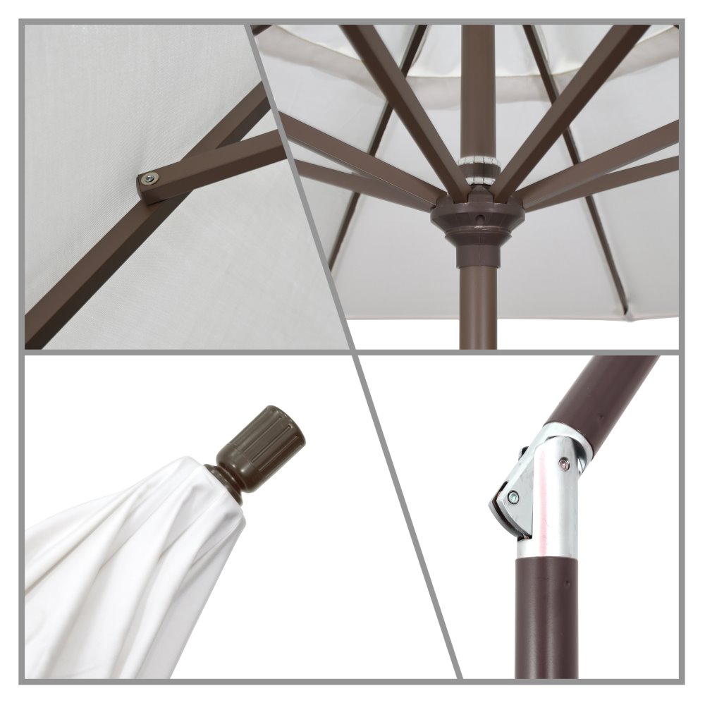 bronze pole umbrella