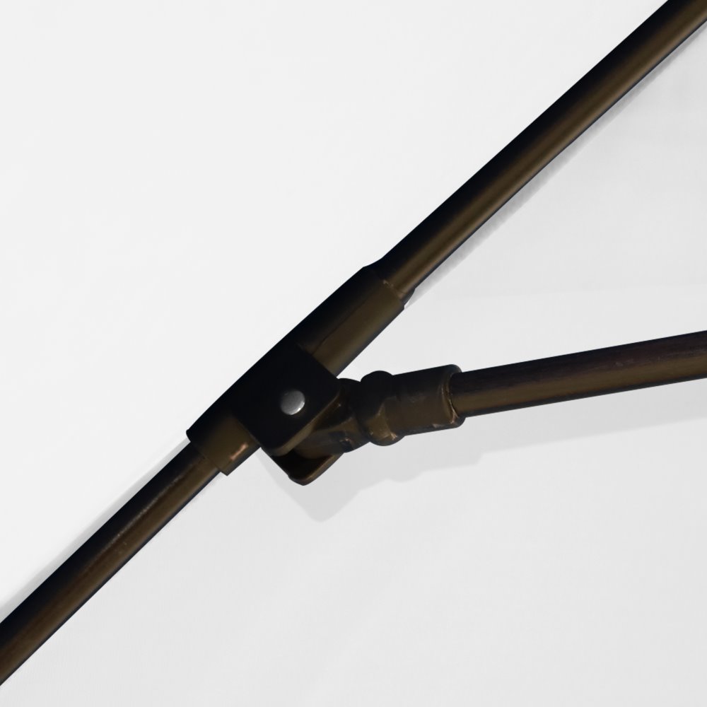 Wind resistant outdoor umbrella