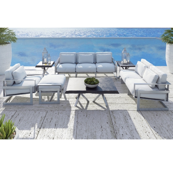 Altra aluminum coffee table