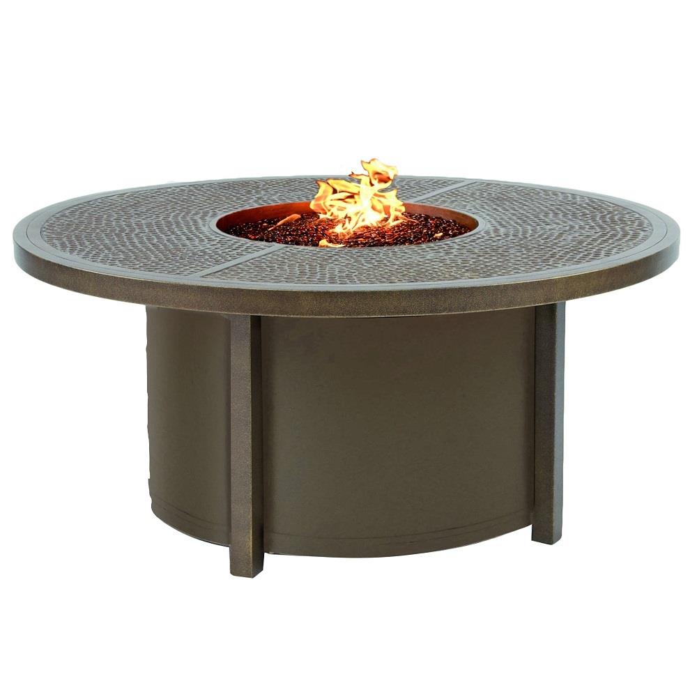 Castelle Altra 49" Round Coffee Table with Firepit - TCF48WL