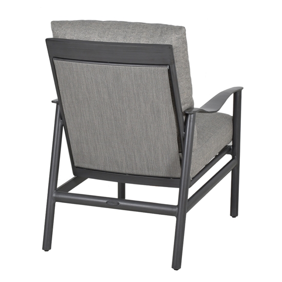Barbados Cushioned Dining Chair back angle