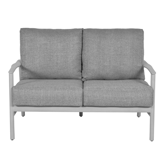 Barbados Cushioned Loveseat front view