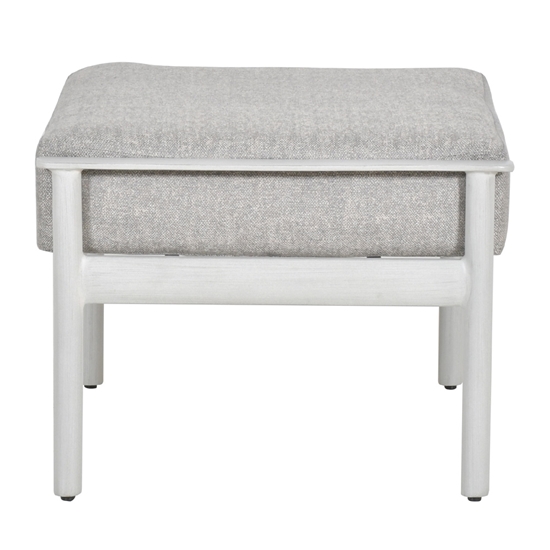Barbados Cushioned Lounge Ottoman side view