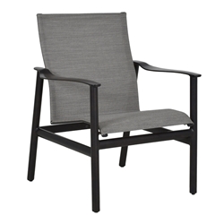 Castelle Barbados Padded Sling Dining Chair - 2A65P