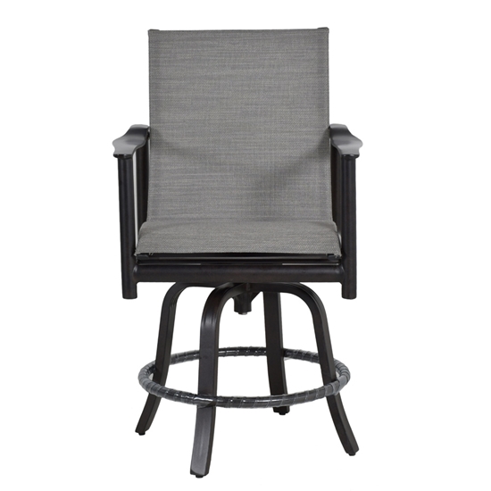 Barbados Sling Counter Stool front view