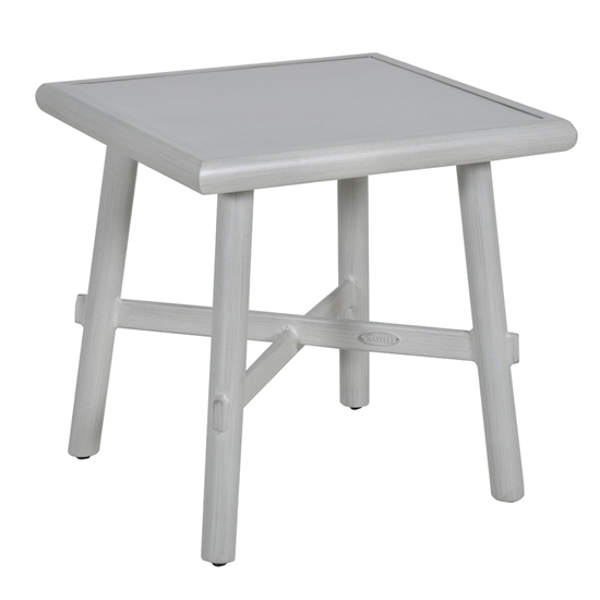 Castelle Barbados 22" Square Side Table - A2SP22