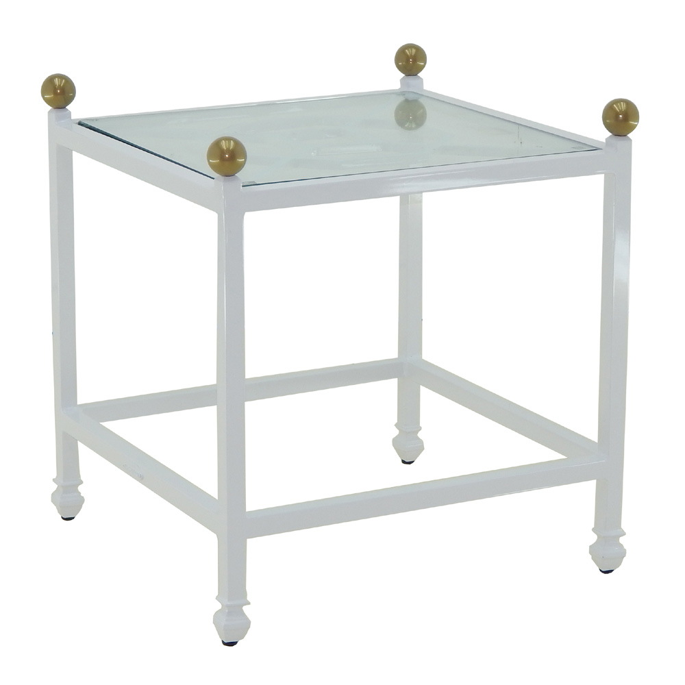 Castelle Barclay Butera Signature 20" Square Side Table - QSS20