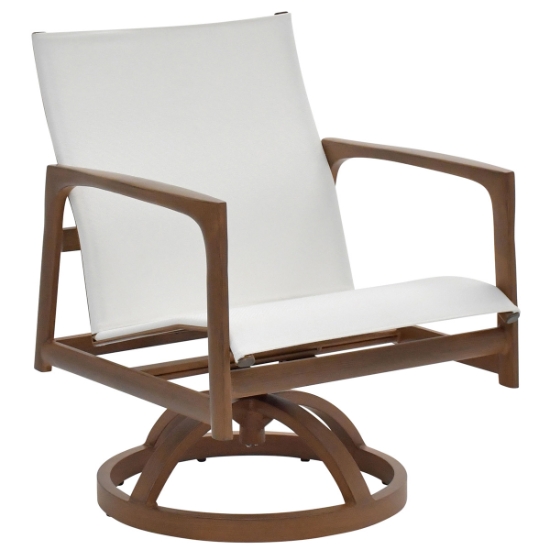 Castelle Berkley Sling Dining Swivel Rockers
