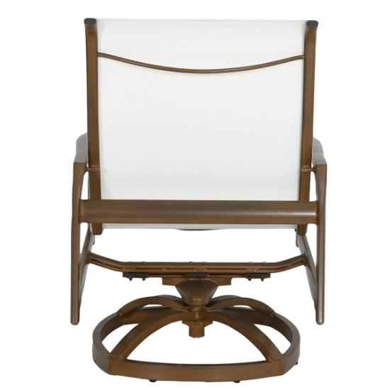 Berkley Sling Lounge Swivel Rocker back