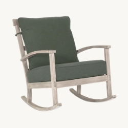 Castelle Biltmore Antler Hill Ultra High Back Cushion Lounge Rocking Chair - 0A36T