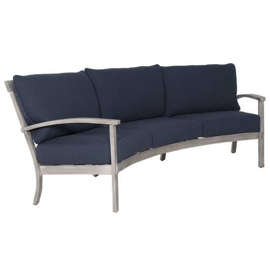 Castelle Biltmore Antler Hill Cushion Crescent Sofa - 0A44T
