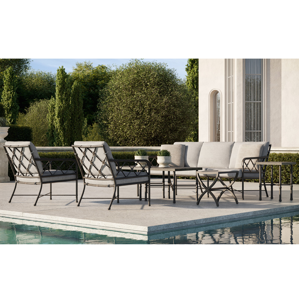 Castelle Biltmore Preserve Sofa and Lounge Chair Patio Set - CS-PRESERVE-SET2