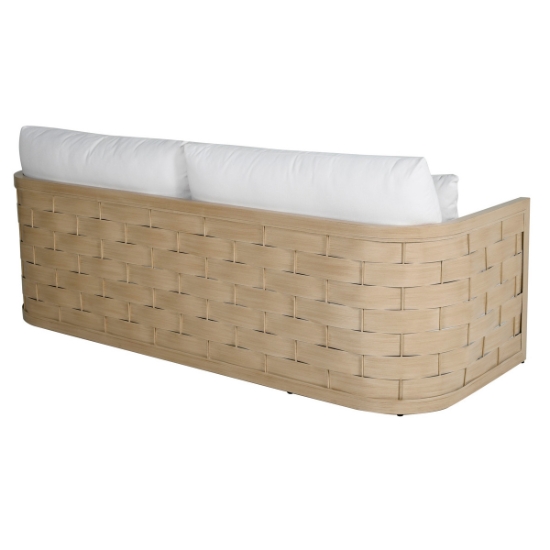 Biscayne Sofa with Throw Pillows side