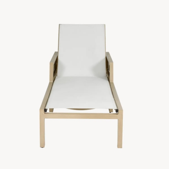 Biscayne Adjustable Sling Chaise Lounge front