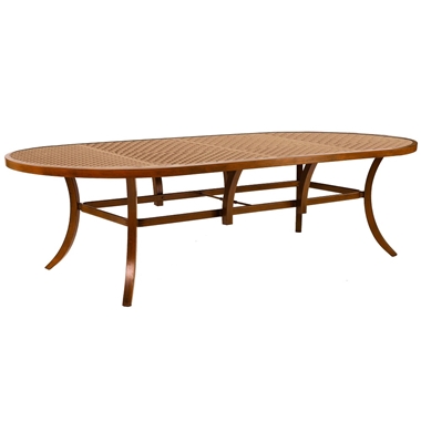 Castelle Classical 48" x 108" Oval Dining Table - SODK108