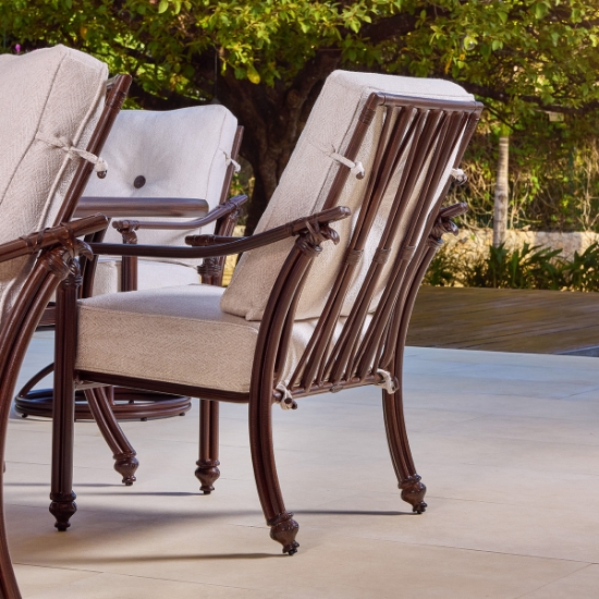 Coco Sling Dining Chair - 6A36R-LifestyleSide