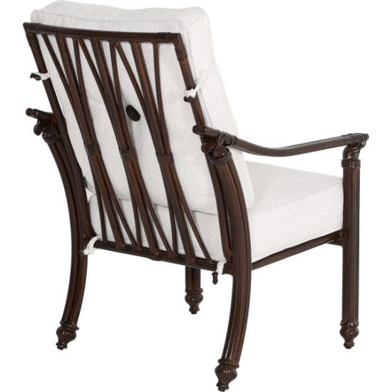 Coco Cushioned Dining Chair - 6A36R_back2
