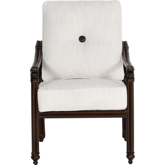 Coco Cushioned Dining Chair - 6A36R_front