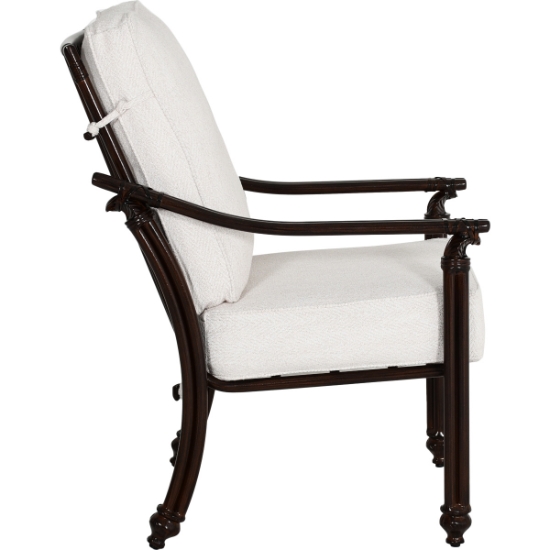 Coco Cushioned Dining Chair - 6A36R_side