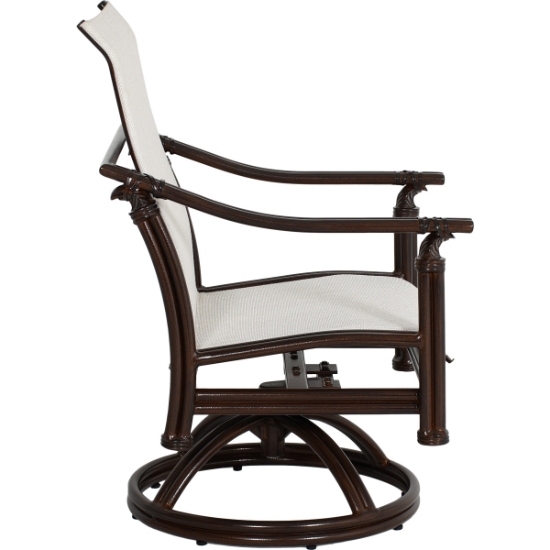Coco Sling Dining Swivel Rocker - 6A68S_side