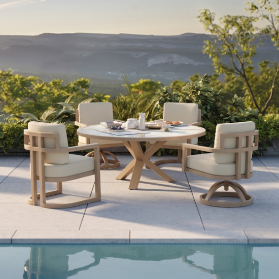 Gala Patio Dining Set for 4